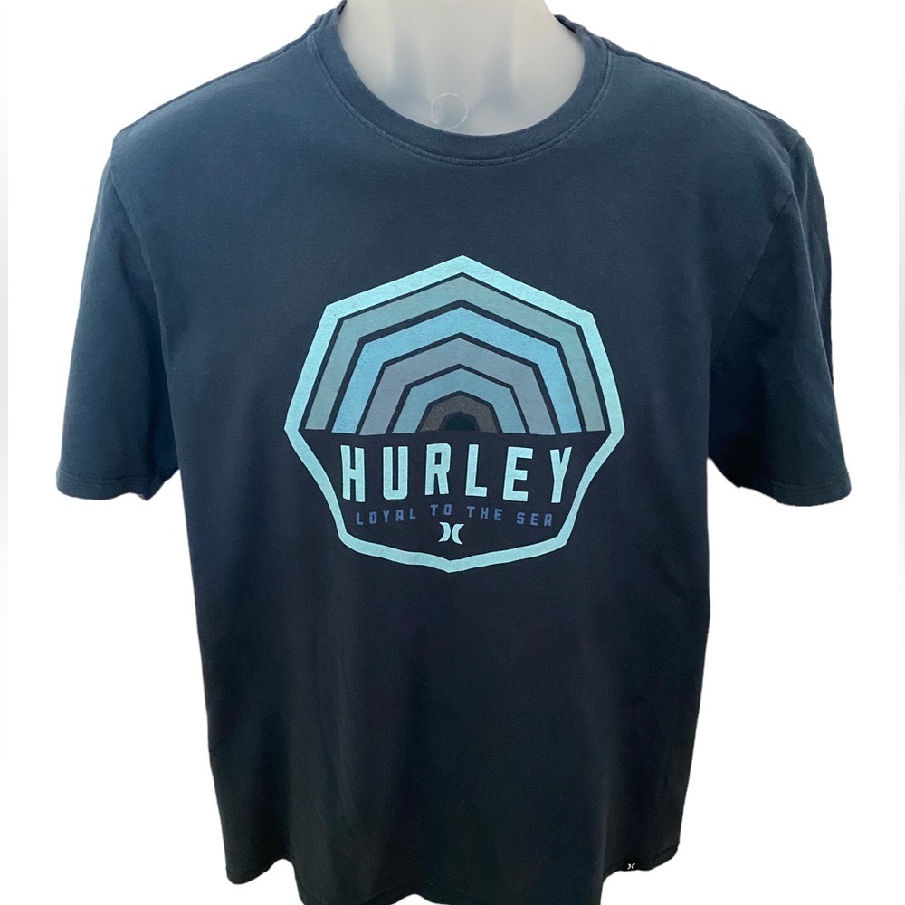 HURLEY “Loyal to the Sea” Surf Tee Shirt Men M Medium